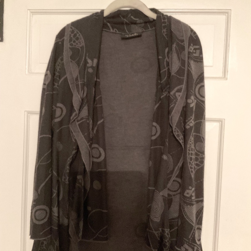 Boho waterfall cardigan